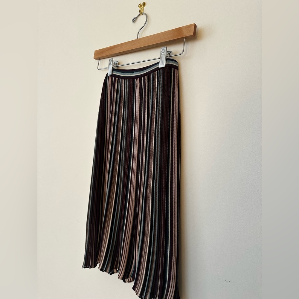 Missoni Multicolor Striped A-Line Skirt